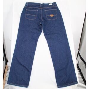 Women's Red Kap Straight Fit Prewashed Denim Jean, Size 10x30 EUC